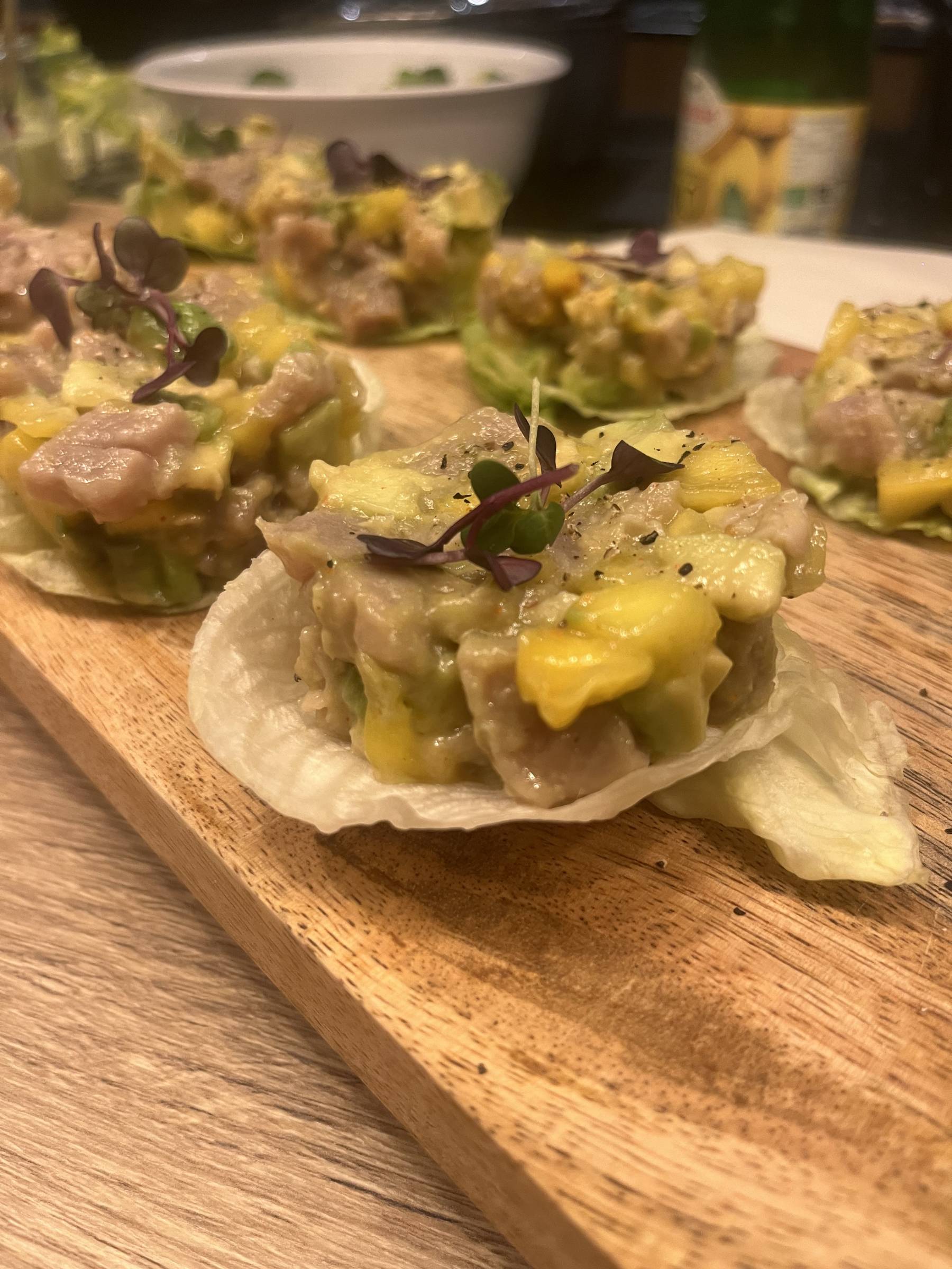 Dîner de Luxe Préparé par Notre Cheffe à Domicile dans notre Chalet