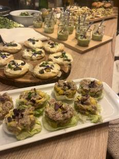 Dîner de Luxe Préparé par Notre Cheffe à Domicile dans notre Chalet