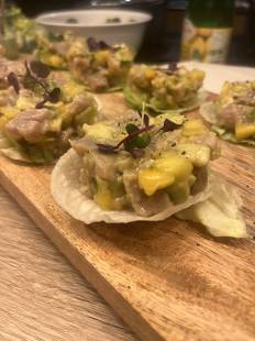 Dîner de Luxe Préparé par Notre Cheffe à Domicile dans notre Chalet